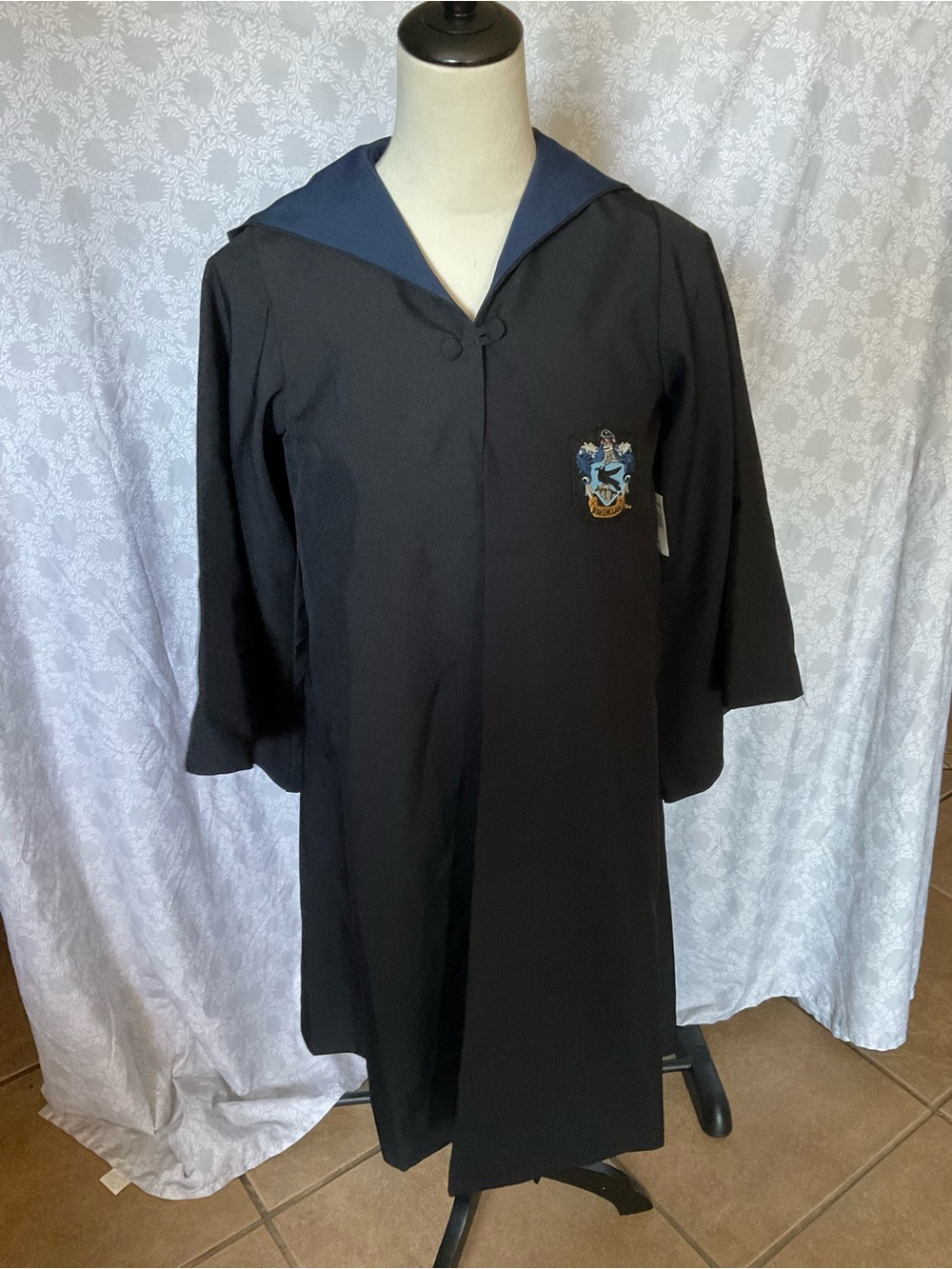 Warner Bros. Harry Potter Kids Robe - Black & Navy - Picture 4 of 11